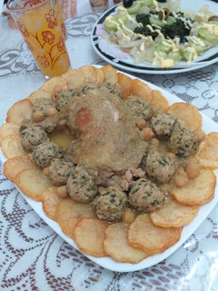 صورة لوصفة كفته بالسبانخ