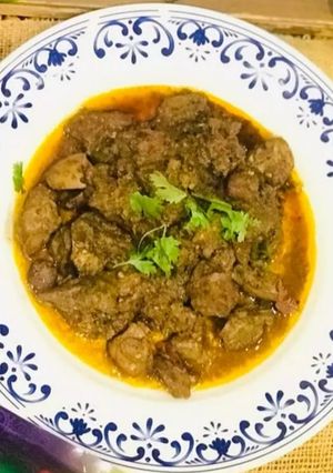 A picture of Beef kaleji.