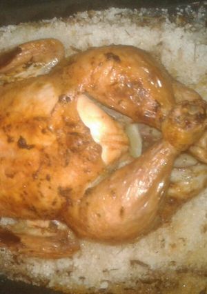 Una foto de Pollo a la sal !!!