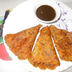 A picture of Corn Uttapam  | Makai Ka Cheela.