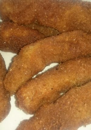 A picture of Fish fingers.