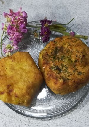 عکسی از دستور نان سیب زمینی