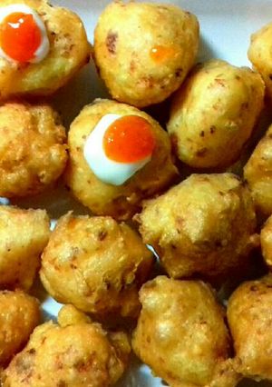 Foto resep Bola Makaroni Kornet