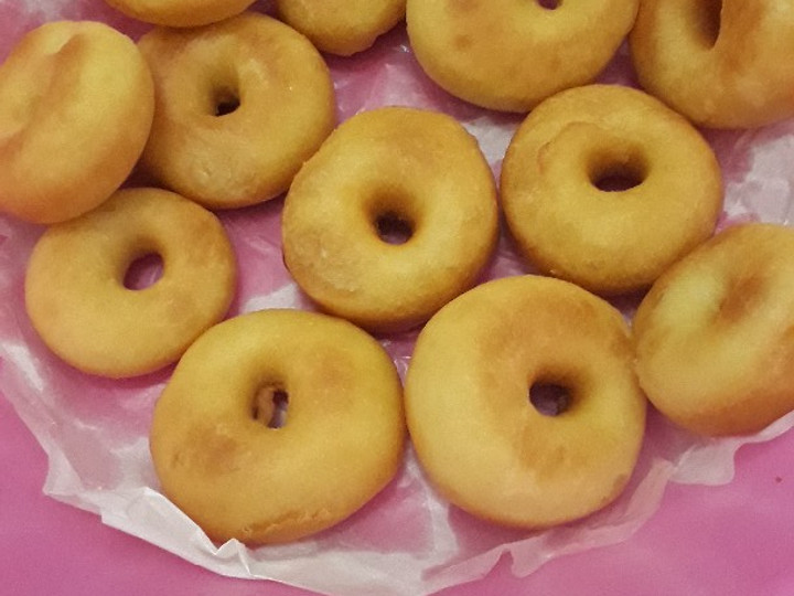 Resep: Donat Simple tanpa telor Yang Enak