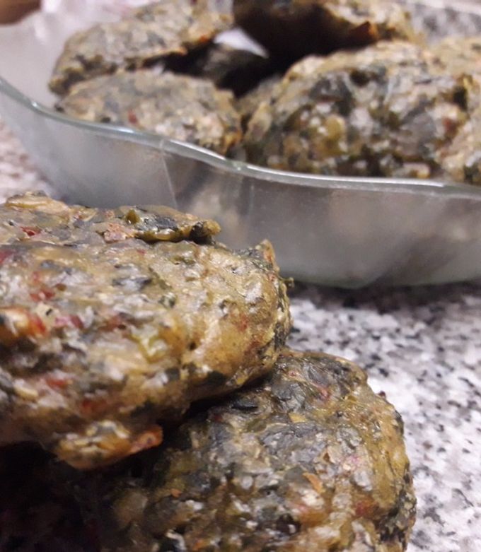 Una foto de Bocaditos de acelga al horno