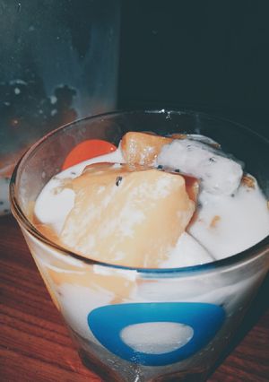 Hình của món Hoa quả dầm sữa 💗.