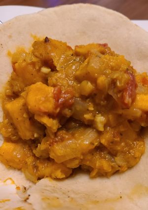 A picture of Sweet Potato Lentil Curry (Vegan).