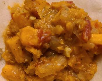 Ultimate Make Recipe Sweet Potato Lentil Curry Vegan Savory Delicious