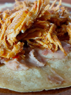 Una foto de Tinga de pollo