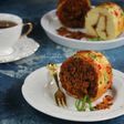 Floss roll bread / roti gulung abon