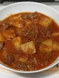 Ungkep Daging sapi dan kentang
