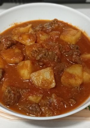 Foto resep Ungkep Daging sapi dan kentang