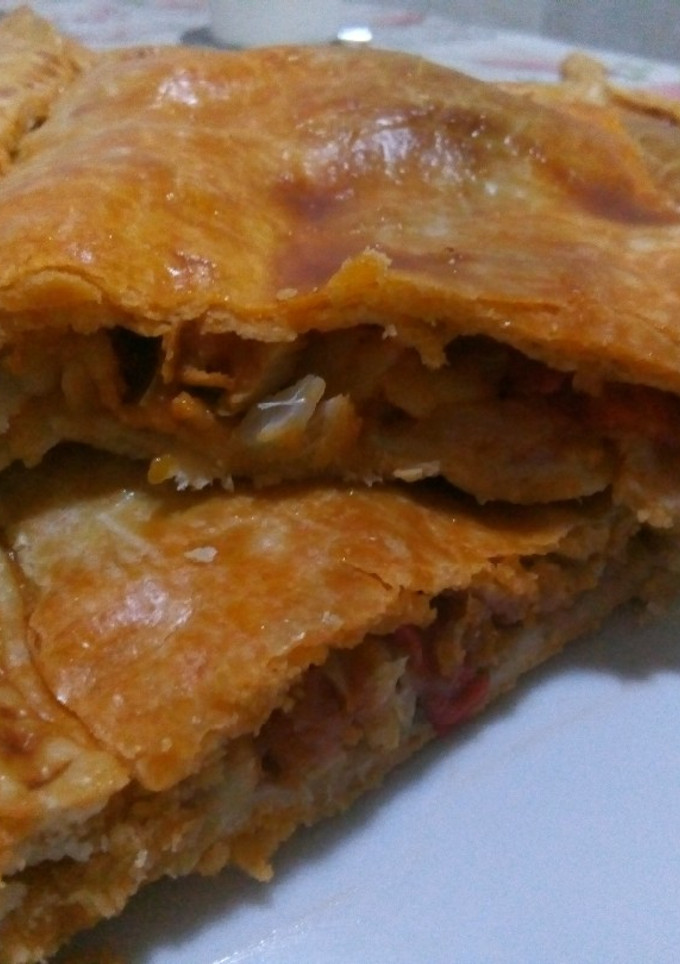 Una foto de Empanada de bacalao