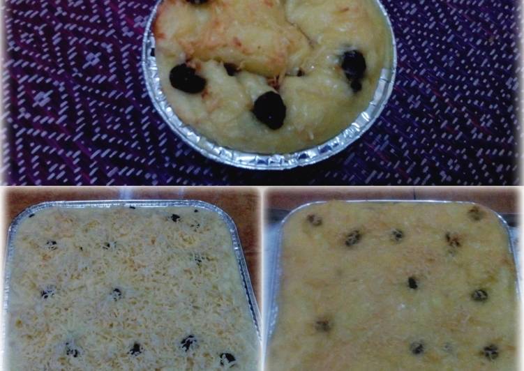 Resep Puding Roti Susu Panggang yang Enak Banget