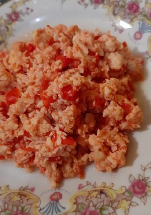 Foto resep Menu Diet 10 Orak arik telur tomat