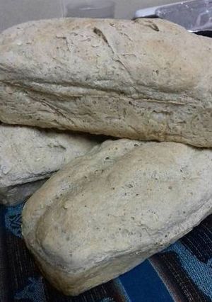 Una foto de Pan con harina integral