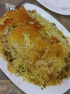 عکسی از دستور میگو پلو