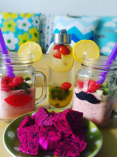 Foto resep Apple Smoothie and Infused Water