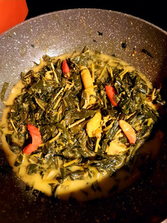 Foto resep Sayur daun singkong teri