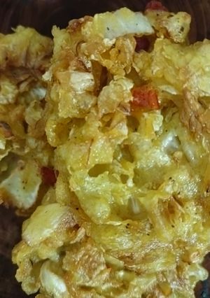 Foto resep 1318. Bakwan Sawi Putih Drago Pedas