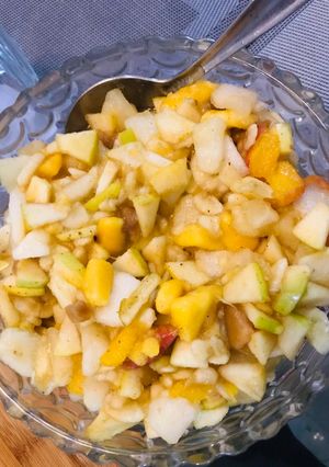 A picture of Fruit chaat.