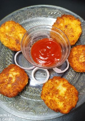 A picture of Hash browns.