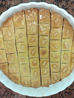 صورة لوصفة بقلاوة سهلة واقتصادية