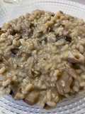 Risotto de setas al vermut