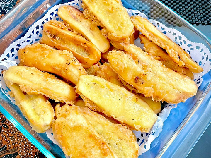 Anti Ribet, Buat Pisang goreng crispy Menu Enak