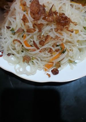 Foto resep Bihun pelangi