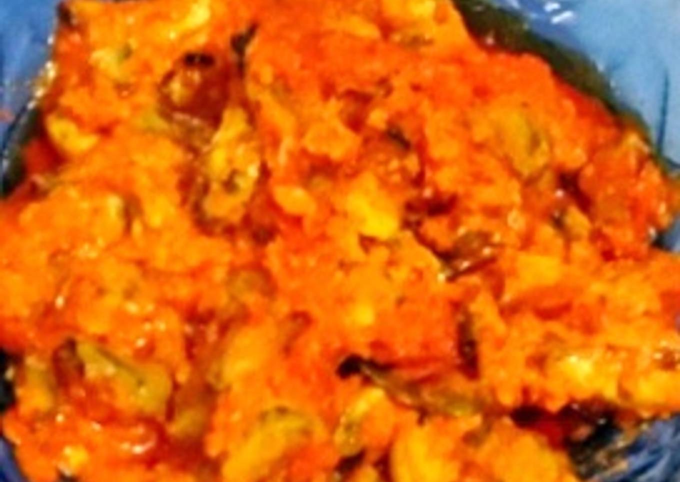 Rica rica kerang hijau