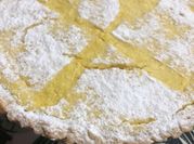 Una foto de tarta de mango