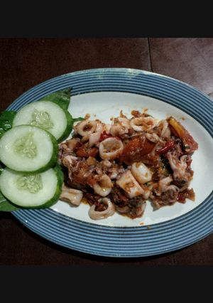 Foto resep Cumi Kemangi Pedas
