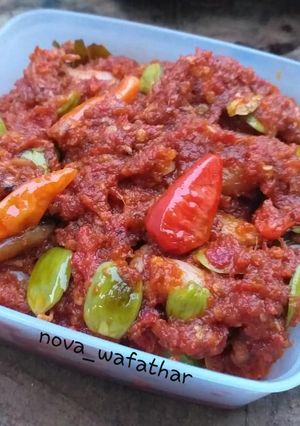 Foto resep Sambel cumi pete