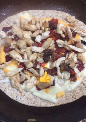 A picture of Quick Chicken Quesadilla.