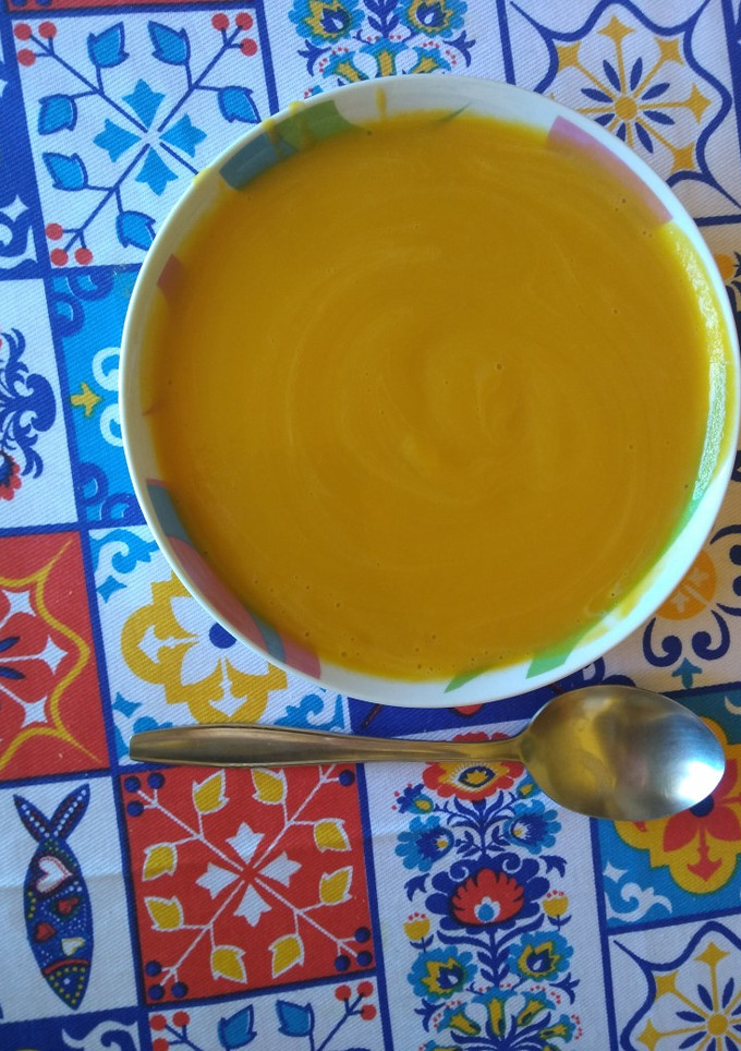 Una foto de Crema de zanahoria🥕