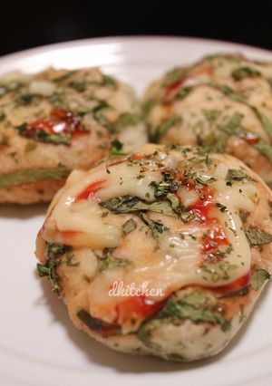 Foto resep Spinach Bread Pizza