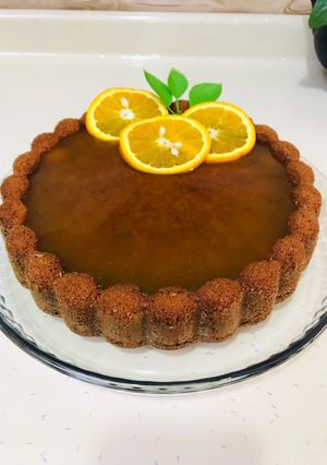 صورة لوصفة كيكة البرتقال بصوص البرتقال 🍊🍊