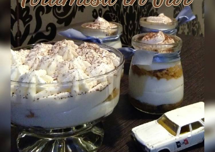 Tiramisu in Jar