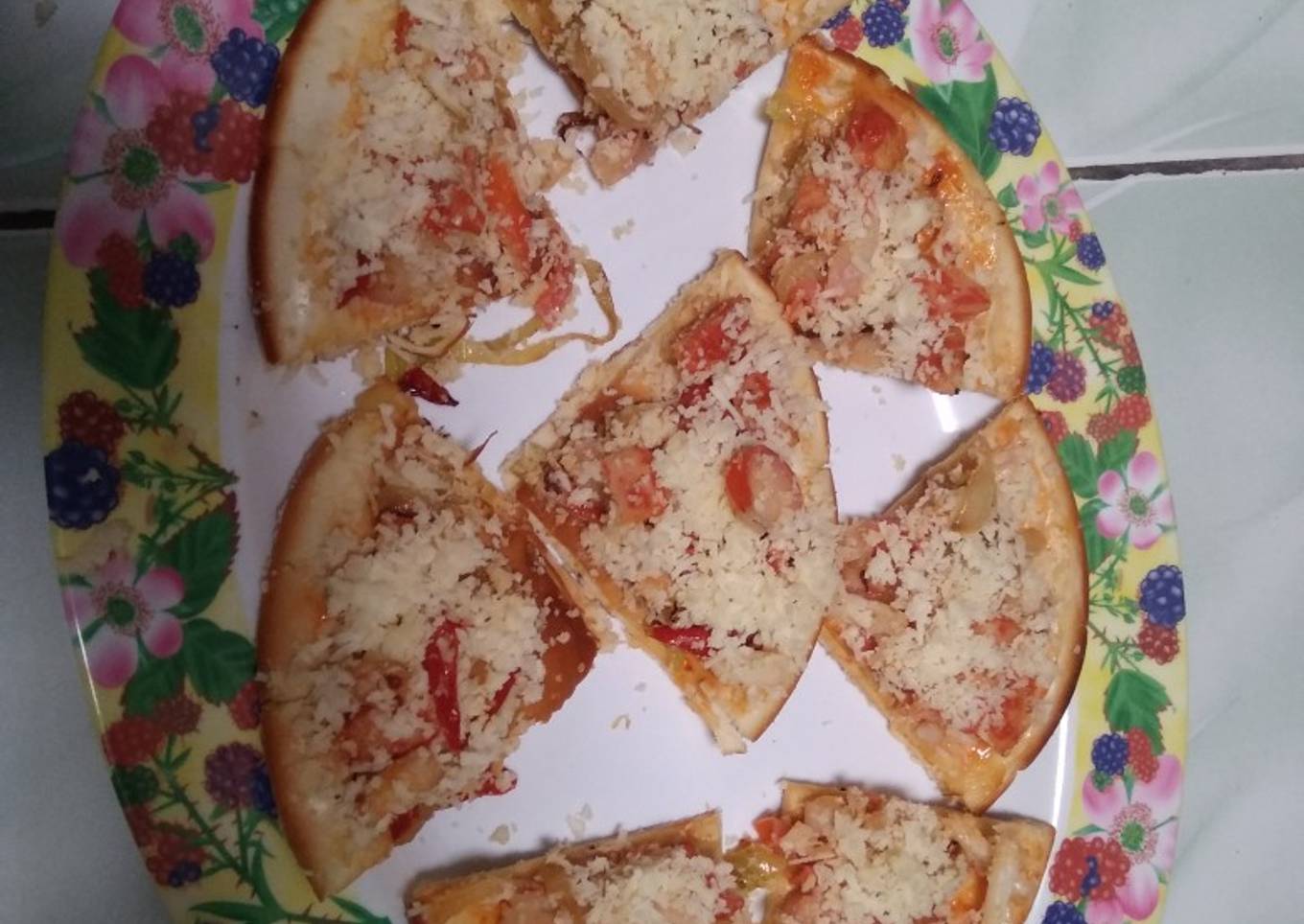 Pizza Seafood Homemade