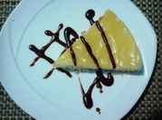 Una foto de torta helada sin horno