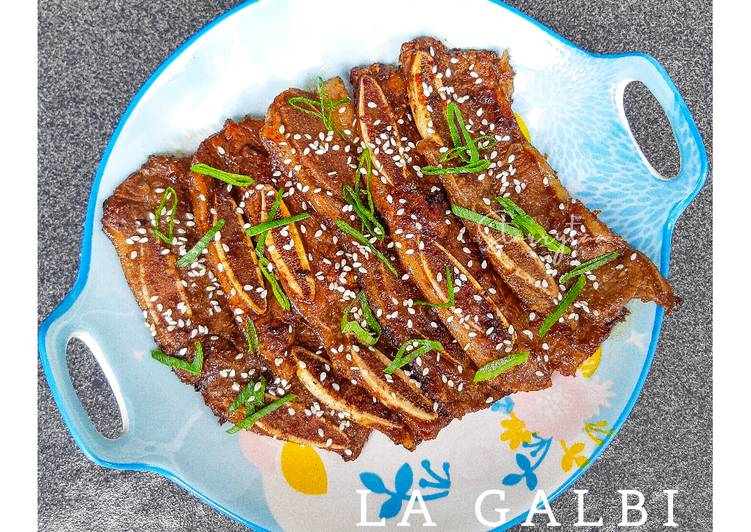 Resep LA Galbi (Korean Short Ribs) yang Lezat Sekali