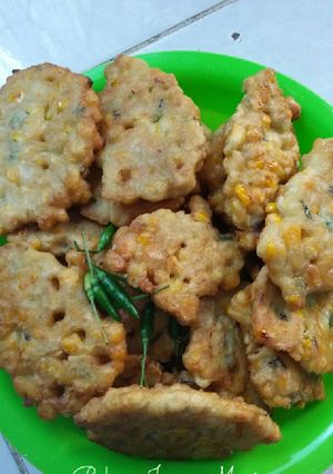 Foto resep Bakwan jagung krenyes