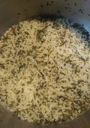 A picture of Lemon Rice.