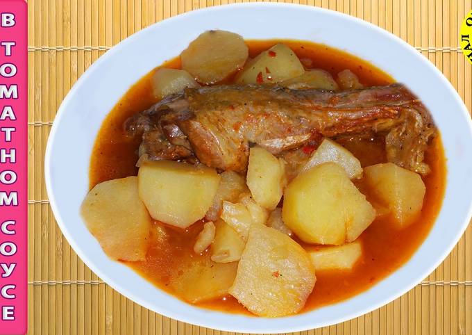 Сочная тушеная картошка с мясом в бульоне – пошаговый рецепт приготовления с фото