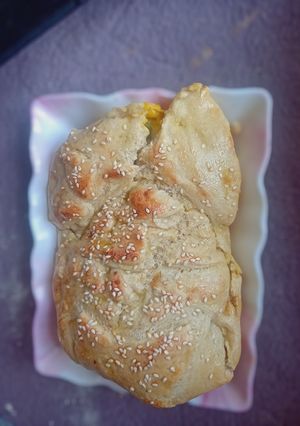 عکسی از دستور پیراشکی مرغ و قارچ
