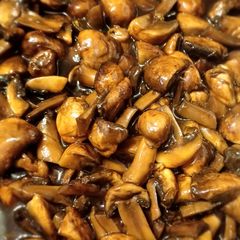 A picture of Chinese Takeaway Mushrooms.