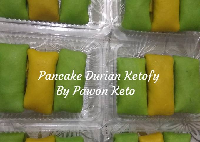 Pancake durian ketofy