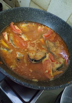 Foto resep Ikan Asam Pedas 2.0 Nasi Kuning Ambon: The Series