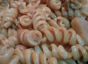 Foto resep [Vegetarian] Creamy Fusilli with Mushroom Sauce